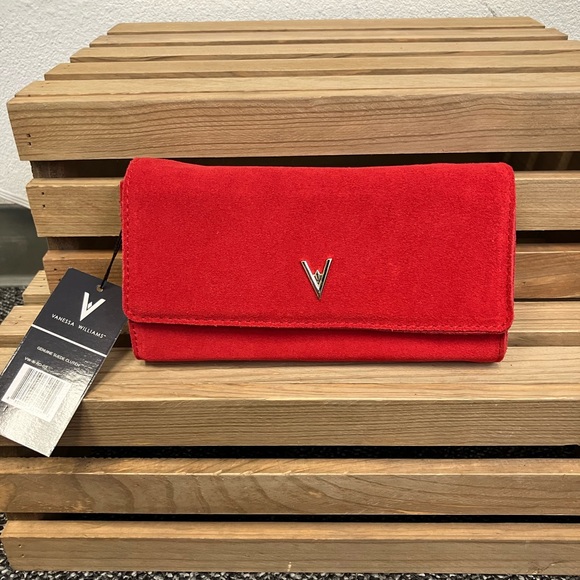 Vanessa Williams Genuine Suede Clutch - Picture 3 of 4